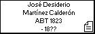 José Desiderio Martínez Calderón