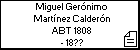 Miguel Gerónimo Martínez Calderón