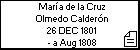María de la Cruz Olmedo Calderón