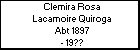 Clemira Rosa Lacamoire Quiroga