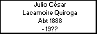 Julio César Lacamoire Quiroga