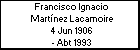Francisco Ignacio Martínez Lacamoire