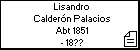 Lisandro Calderón Palacios