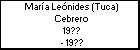María Leónides (Tuca) Cebrero