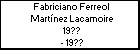 Fabriciano Ferreol Martínez Lacamoire