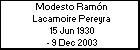 Modesto Ramón Lacamoire Pereyra