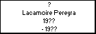 ? Lacamoire Pereyra
