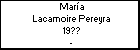 María Lacamoire Pereyra