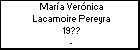 María Verónica Lacamoire Pereyra