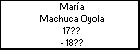 María Machuca Oyola