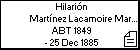 Hilarión Martínez Lacamoire Martinez