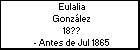 Eulalia González