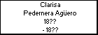 Clarisa Pedernera Agüero