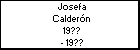Josefa Calderón