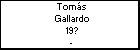 Tomás Gallardo