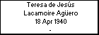 Teresa de Jesús Lacamoire Agüero