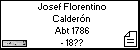 Josef Florentino Calderón