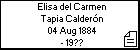 Elisa del Carmen Tapia Calderón