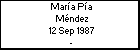 María Pía Méndez