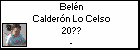 Belén Calderón Lo Celso