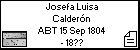 Josefa Luisa Calderón