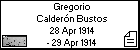 Gregorio Calderón Bustos