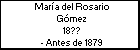 María del Rosario Gómez