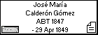 José María Calderón Gómez