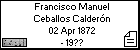 Francisco Manuel Ceballos Calderón