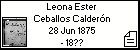 Leona Ester Ceballos Calderón