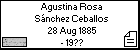 Agustina Rosa Sánchez Ceballos
