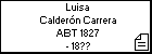 Luisa Calderón Carrera