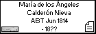 María de los Ángeles Calderón Nieva