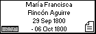 María Francisca Rincón Aguirre
