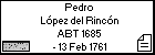 Pedro López del Rincón