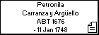Petronila Carranza y Argüello