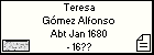 Teresa Gómez Alfonso