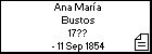 Ana María Bustos