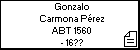 Gonzalo Carmona Pérez