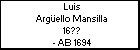 Luis Argüello Mansilla