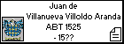 Juan de Villanueva Villoldo Aranda