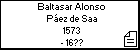 Baltasar Alonso Páez de Saa