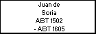 Juan de Soria