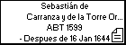 Sebastián de Carranza y de la Torre Ortiz