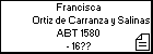 Francisca Ortiz de Carranza y Salinas