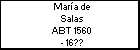 María de Salas