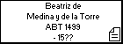 Beatriz de Medina y de la Torre
