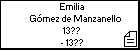 Emilia Gómez de Manzanello