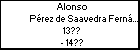 Alonso Pérez de Saavedra Fernández de Córdoba