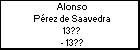 Alonso Pérez de Saavedra